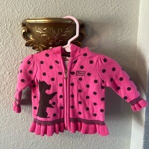🍋Juicy Couture Puppy Zip Up🍋